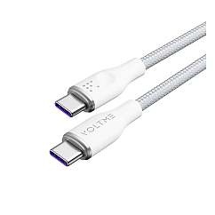 Кабель VOLTME PowerLink Rugg Lite CTC USB-C - USB-C 1.2m White