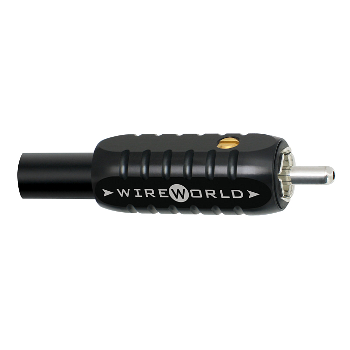 Разъём Wireworld Male Silver Tube RCA - рис.0