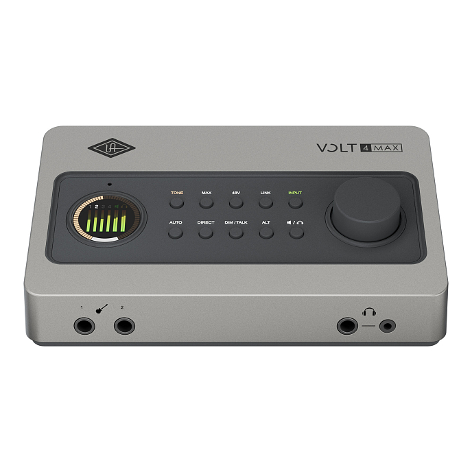 Аудиоинтерфейс Universal Audio Volt 4 Max Silver Black - рис.0