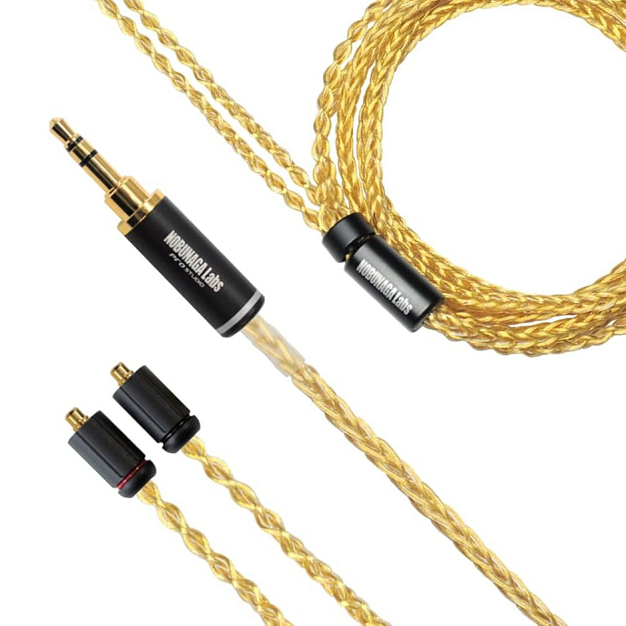 Кабель Nobunaga Labs Supreme Kagaribi Gold MMCX - 3.5mm - рис.1