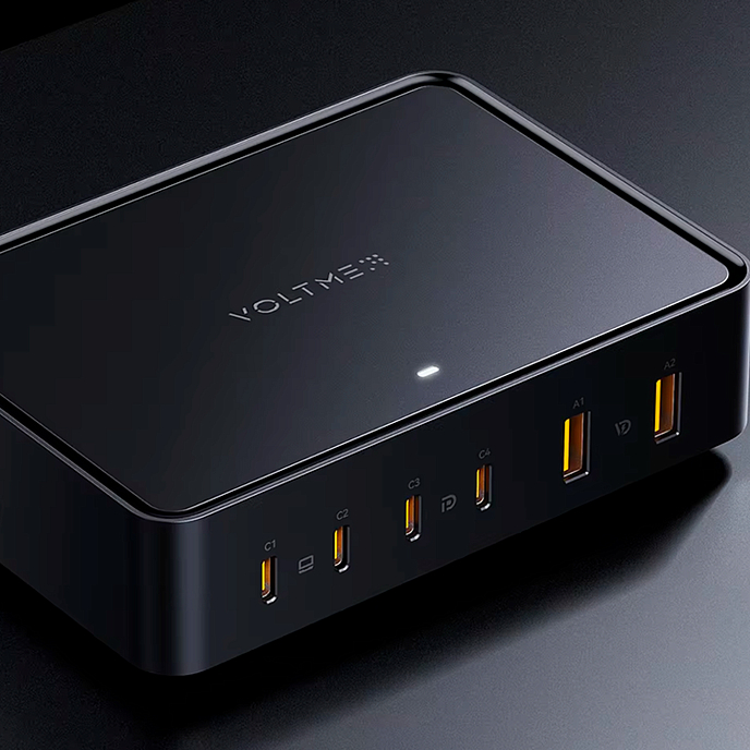 Сетевое зарядное устройство VOLTME Revo 240 Desktop Charger Black - рис.4