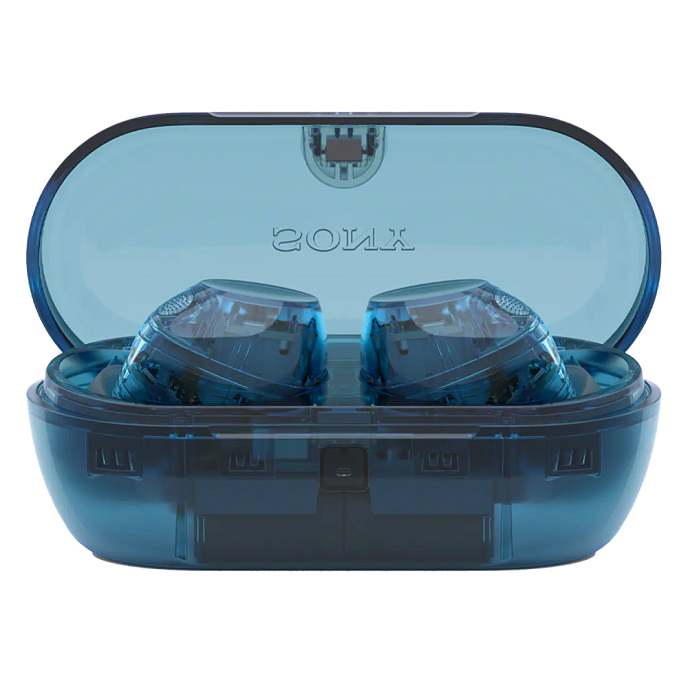 Беспроводные наушники Sony WF-C710N transparent blue tws внутриканальные наушники с шумоподавлением OpenBox - рис.0