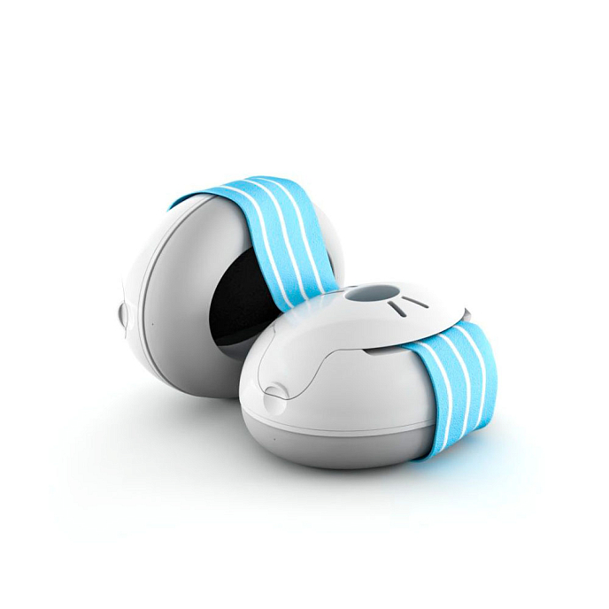 Детские противошумные наушники Alpine Muffy Baby Blue - рис.0