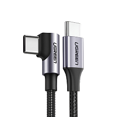 Кабель Ugreen US255 USB-C - USB-C Black/Grey 2m