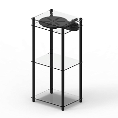 Стойка для Hi-Fi Transparent Transparent Turntable Stand Black