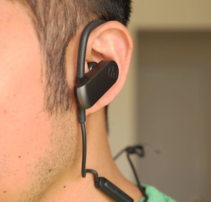 Наушники Audio-Technica ATH-SPORT70BT Gold - рис.7