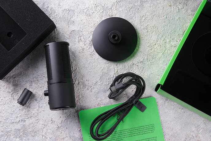 Микрофон для стриминга и игр Razer Seiren X Classic Black - рис.5