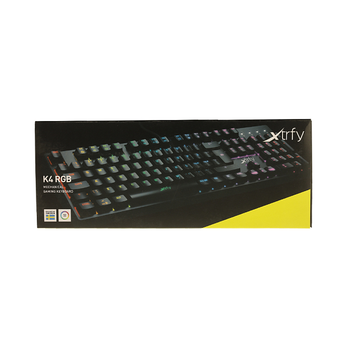 Клавиатура Xtrfy K4 RGB Black - рис.4
