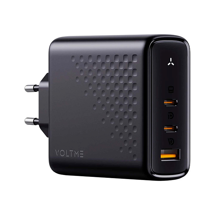 Сетевое зарядное устройство VOLTME Revo 140CCA Black - рис.0