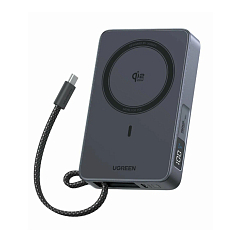 Портативный аккумулятор UGREEN PB773 10000mAh Grey Cosmos
