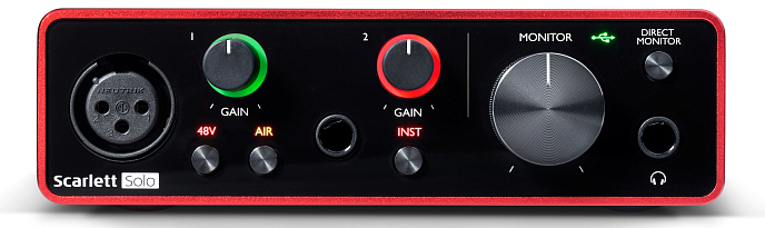 Внешняя звуковая карта FOCUSRITE Scarlett Solo 3rd Gen - рис.2