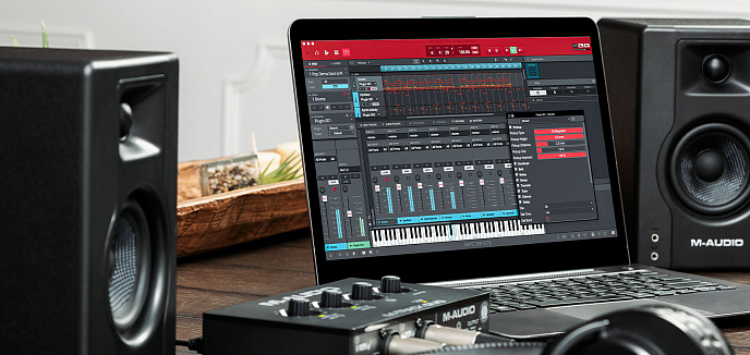 Аудиоинтерфейс M-Audio M-Track Duo - рис.6