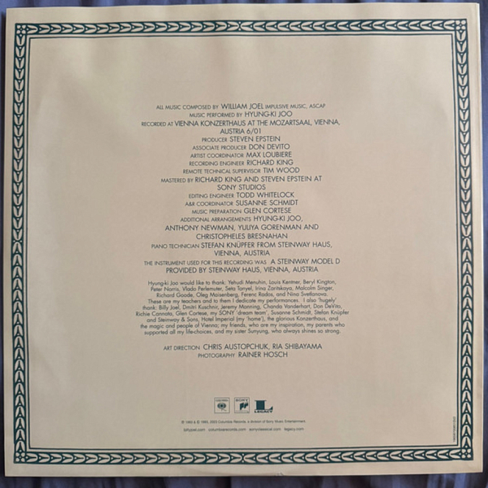 Пластинка Billy Joel - Fantasies and Delusions - 2LP - рис.2