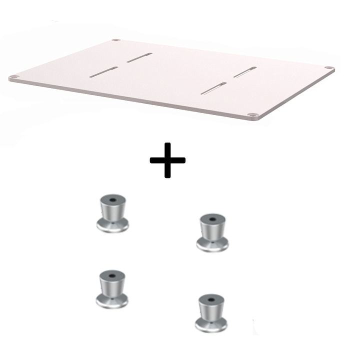 Стойка для Hi-Fi ddHiFi HS550 + Base Pinkish Gray - рис.0