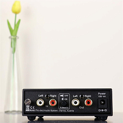 Фонокорректор Pro-Ject MM/MC PHONO BOX S2 Black