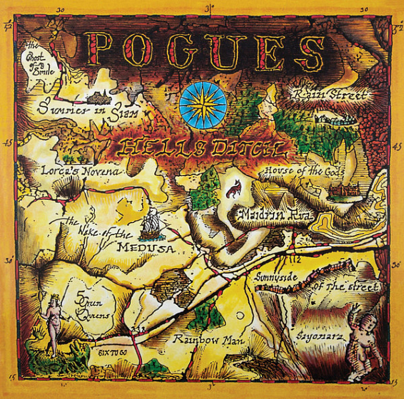 Пластинка The Pogues - Hell's Ditch - рис.0