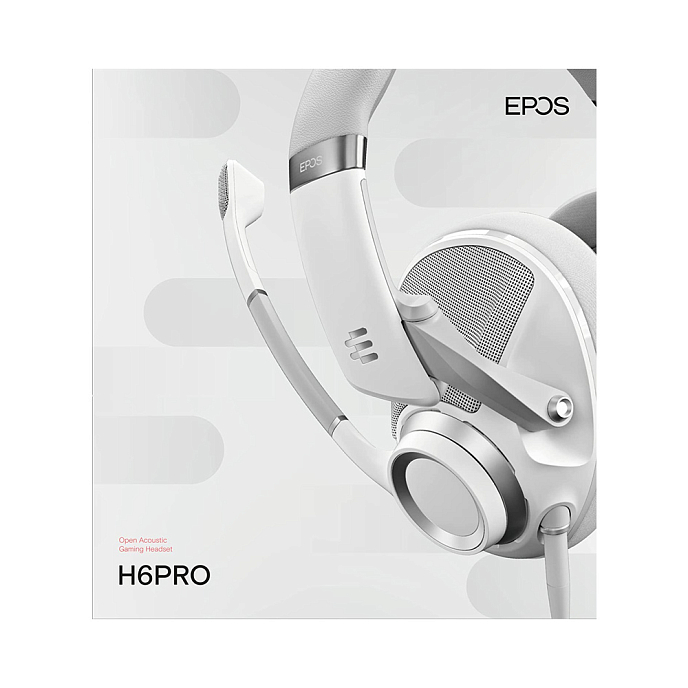 Игровая гарнитура EPOS H6PRO Open Ghost White - рис.6