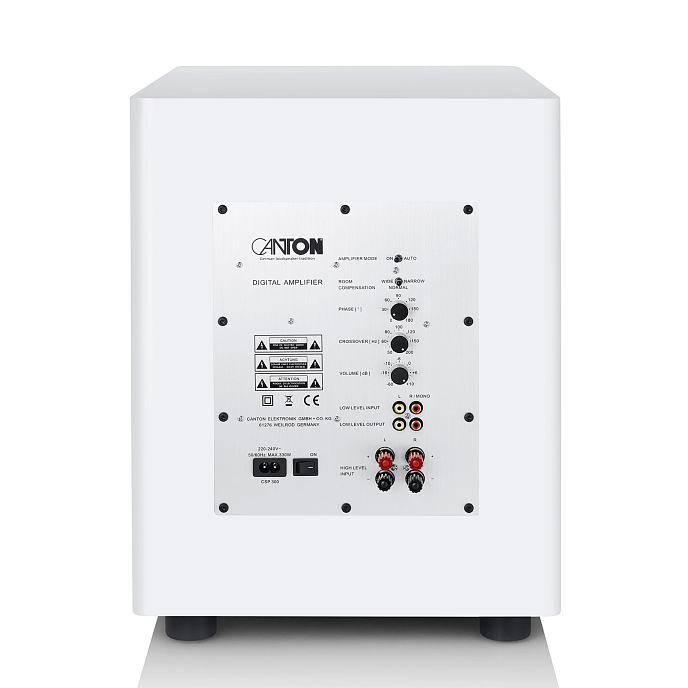 Сабвуфер Canton Townus Sub 12 White Matt - рис.2