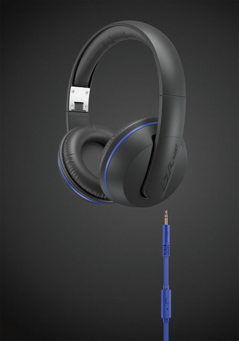 Наушники Magnat LZR 580 Black vs Blue - рис.2