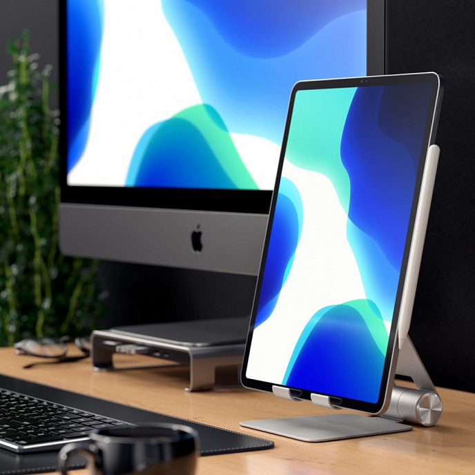 Подставка Satechi R1 Aluminum Multi-Angle Tablet Stand Silver - рис.8