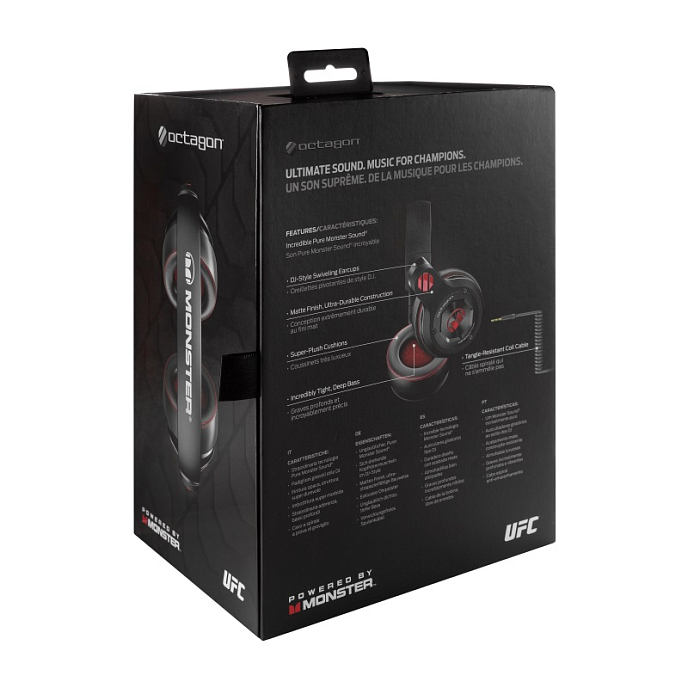 Наушники MONSTER OCTAGON (BLACK) OVER-EAR - рис.7