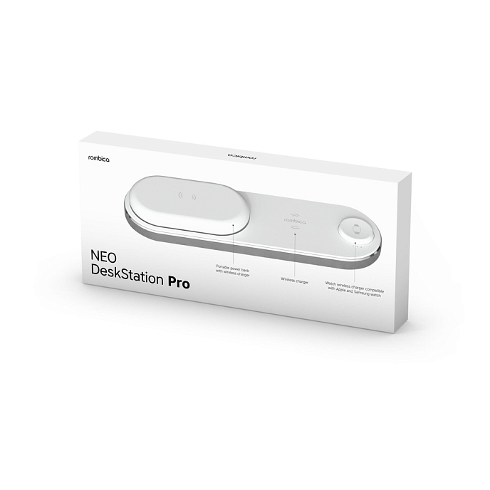Беспроводная зарядка Rombica NEO DeskStation Pro White - рис.4