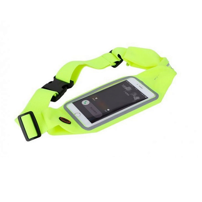 Сумка для смартфонов Rock Universal Running Belt Green - рис.0