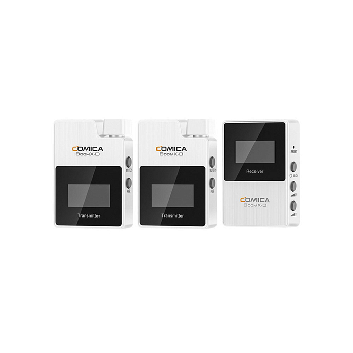 Микрофон беспроводной CoMica BoomX-D2 White - рис.0