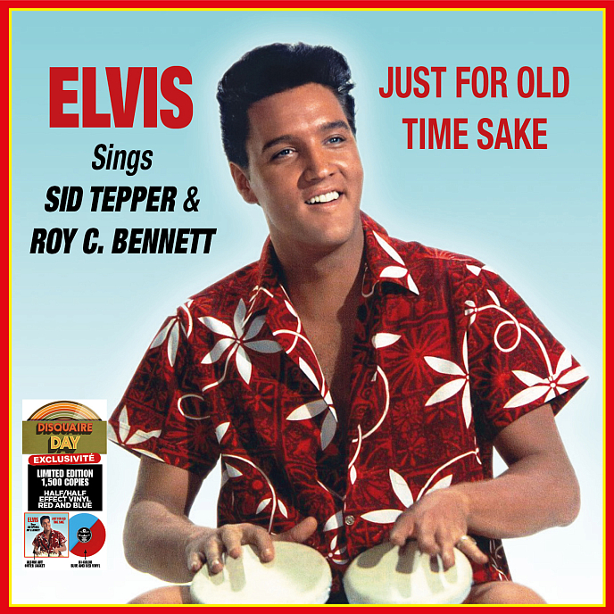 Пластинка Elvis Presley – Sings Sid Tepper & Roy C. Bennett – Just for Old Time Sake - Red & Blue, RSD 2025 LP - рис.0