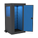 Акустическая кабина IzoCab Smart Graphite Blue (with window) - рис.0
