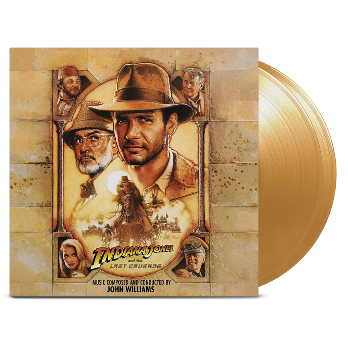 Виниловая пластинка John Williams - Indiana Jones And The Last Crusade OST (coloured) - 2LP - рис.1
