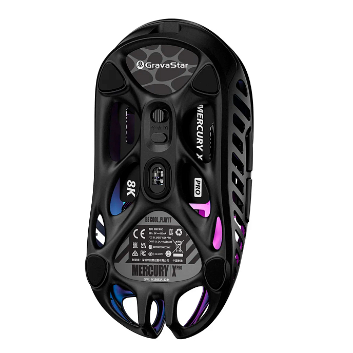 Мышь Gravastar Mercury X Pro Galaxy Black - рис.4