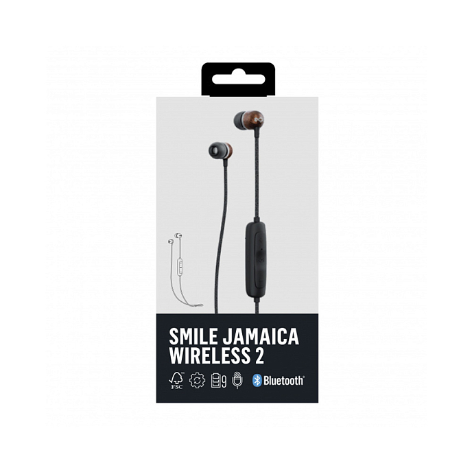 Беспроводные наушники House of Marley Smile Jamaica Wireless 2 Signature Black - рис.2