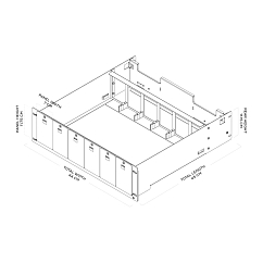 Короб NAD RM720 Black