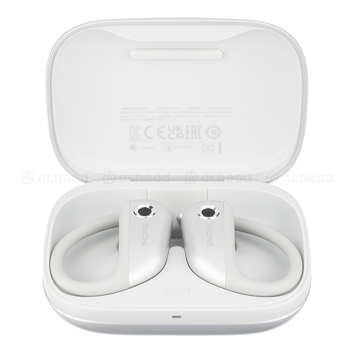 Беспроводные наушники 1MORE FIT Open Earbuds S50 Silver - рис.1