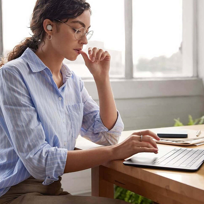 Беспроводные наушники Google Pixel Buds A-Series Clearly White - рис.11