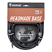Кабель HeadMade Base XLR-f - 6.3mm male stereo Black 3m - рис.1