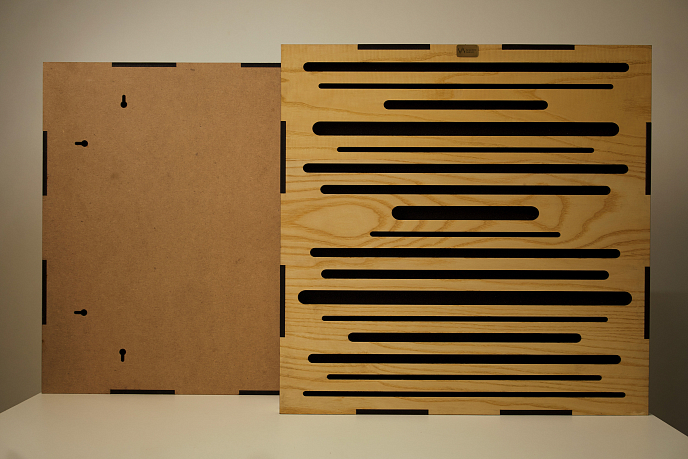 Акустическая панель Acoustic Shield AS Wood Box Ash - рис.2
