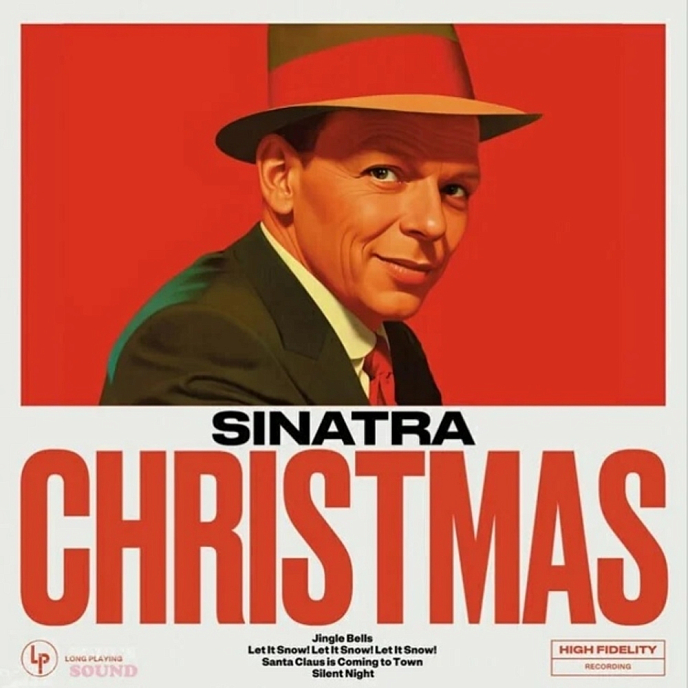Виниловая пластинка Frank Sinatra - Christmas Sinatra (Red) LP - рис.1