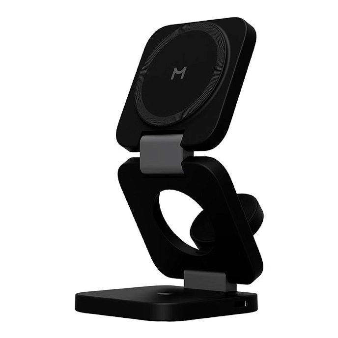 Беспроводная зарядка Magssory Flex 3in1 for Apple Black - рис.5