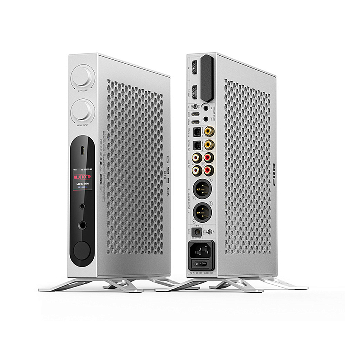 Усилитель для наушников с ЦАП FiiO K19 Silver - рис.0