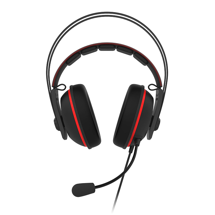 Игровая гарнитура Asus TUF Gaming H7 Core Black-Red - рис.4