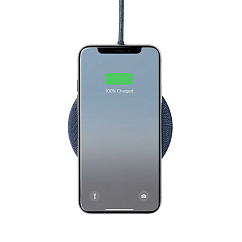 Беспроводная зарядка Native Union Drop Wireless Charger Indigo Blue