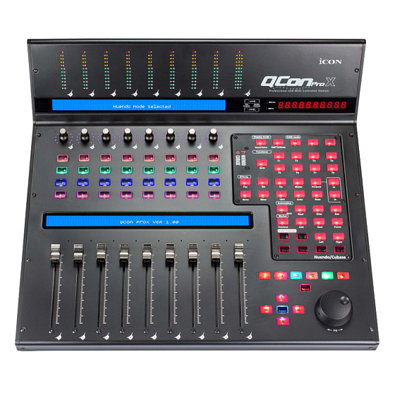 MIDI-контроллер iCON Qcon Pro X Black - рис.0