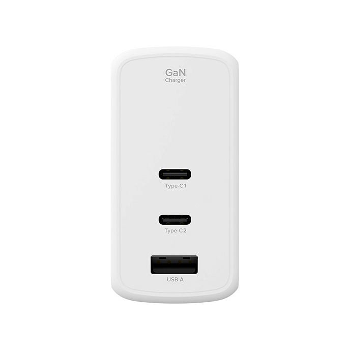 Сетевое зарядное устройство Lyambda LJC-100-2C1A 100W GAN White - рис.2