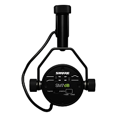 Микрофон вокальный Shure SM7dB black динамический вокальный микрофон со встроенным предусилителем_OpenBox
