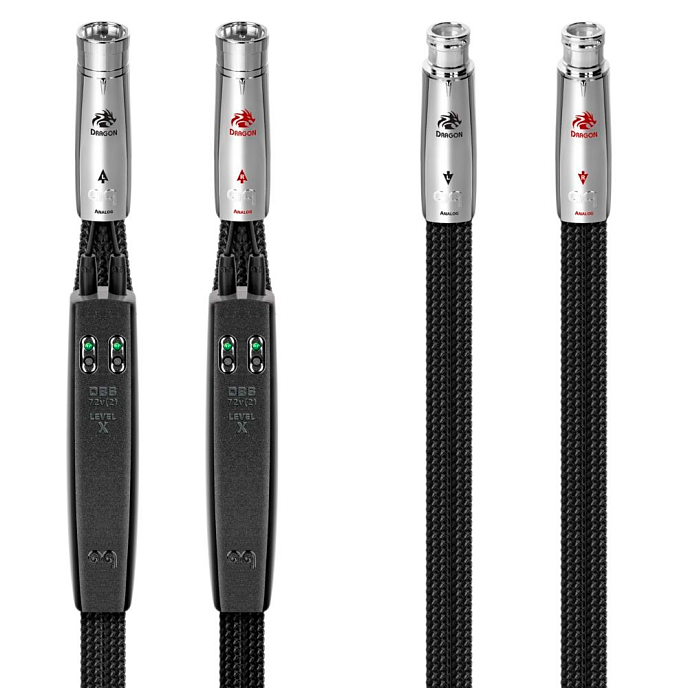 Кабель AudioQuest Dragon XLR-XLR 0.5 m - рис.1