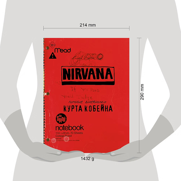 Книга Nirvana. Личные дневники Курта Кобейна 18+ - рис.3