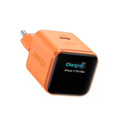 Сетевое зарядное устройство Anker Nano Charger 45W Smart Display Orange
