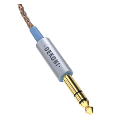 Кабель Dekoni Audio Ensemble 6.3mm PCUHD Cable with 2-pin 1.32m